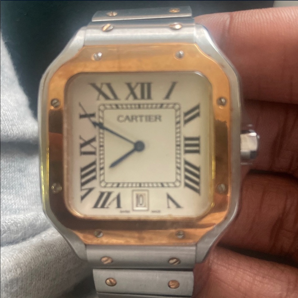 DiamondLess Cartier Watch ( no box packinging )